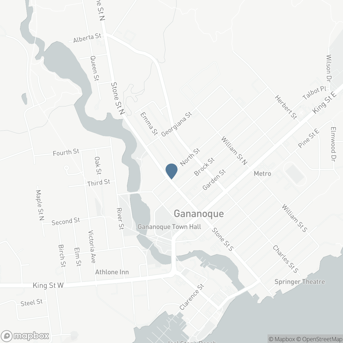 114 NORTH STREET N, Gananoque, Ontario K7G 1L6